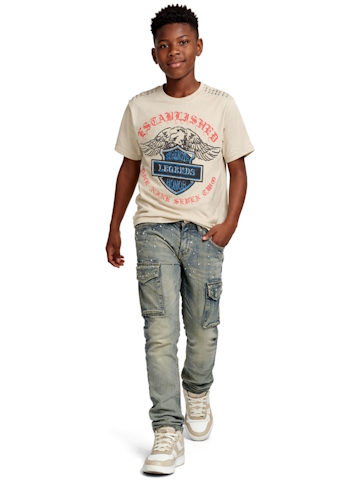 FWRD Boys' Strength Honor Jeans Outfit - CookiesKids.com