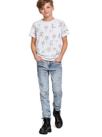 FWRD Boys' White Gem Delux Outfit - CookiesKids.com