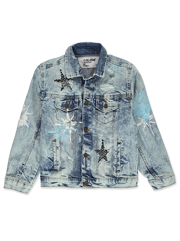 Evolution in Design Boys' Star Denim Jacket - CookiesKids.com