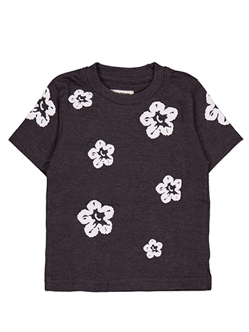 FWRD Baby Boys' Black Flower Print Tee - CookiesKids.com