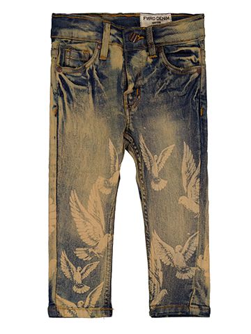 FWRD Baby Boys' Dove Print Jeans - CookiesKids.com
