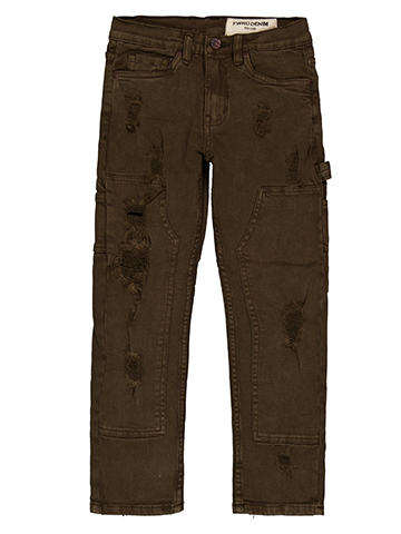 FWRD Boys' Distressed Twill Carpenter Pants - CookiesKids.com
