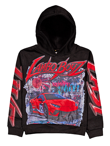 FWRD Boys' Pullover Black Fleece Lambo Boyz 