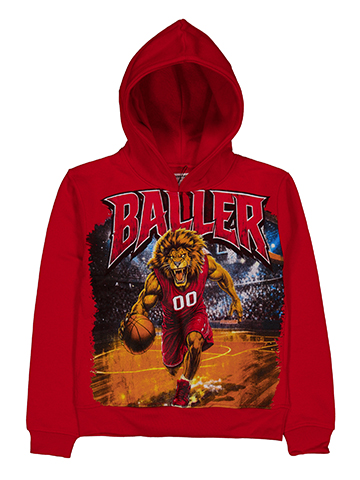 FWRD Boys' Pullover Red Fleece 