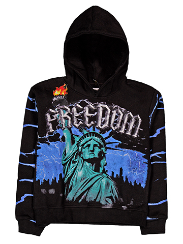 FWRD Boys' Pullover Fleece Statue of Liberty 