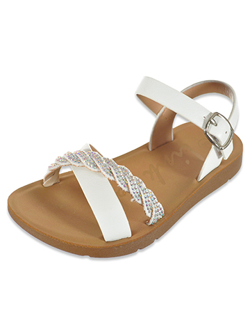 Link Girls' Cross-Strap Sandals - CookiesKids.com