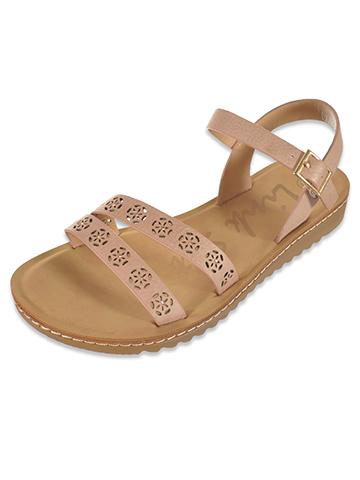 Link Girls' Laser-Cut Sandals - CookiesKids.com