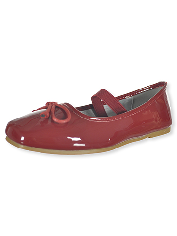 Link Girls' Patent Leather Flats Shoes - CookiesKids.com