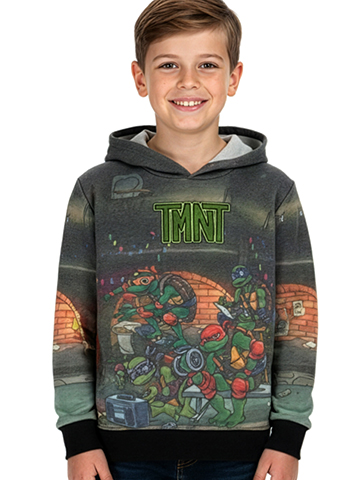 Teenage Mutant Ninja Turtles Boys' Sewer Surfers Hoodie - CookiesKids.com