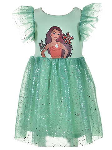 Disney Moana Girls' Sparkled Dress - CookiesKids.com