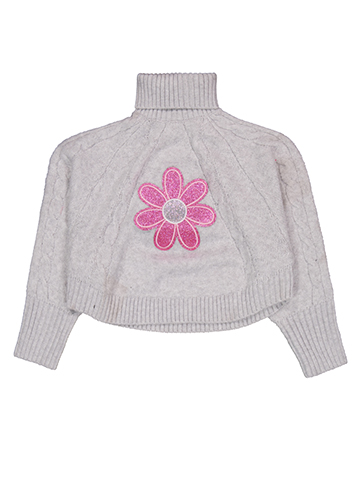 Jolie & Joy Girls' Cropped Turtleneck Sweater - CookiesKids.com