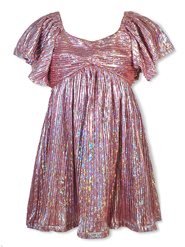 Bonnie Jean Girls' Iridescent Dress - CookiesKids.com