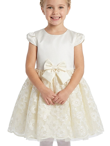 Bonnie Jean Girls' Sleeveless Flower Dress - CookiesKids.com