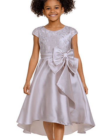 Bonnie Jean Girls' Satin Dress - CookiesKids.com