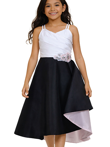 Bonnie Jean Girls' Bejeweled Flower Dress - CookiesKids.com