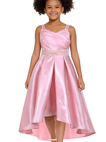 Bonnie Jean Girls' Satin Dress - CookiesKids.com