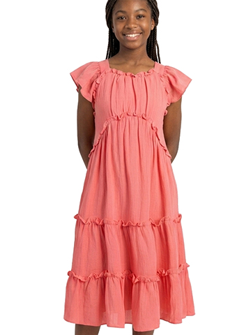 Bonnie Jean Girls' Tiered Dress - CookiesKids.com