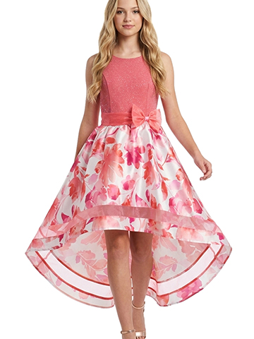 Bonnie Jean Girls' Shimmer Mikado Dress - CookiesKids.com