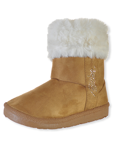 Bebe Girls' Faux Fur Boots - CookiesKids.com