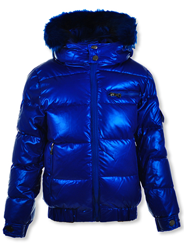 Spire Boys' Gloss Faux-Fur Jacket - CookiesKids.com