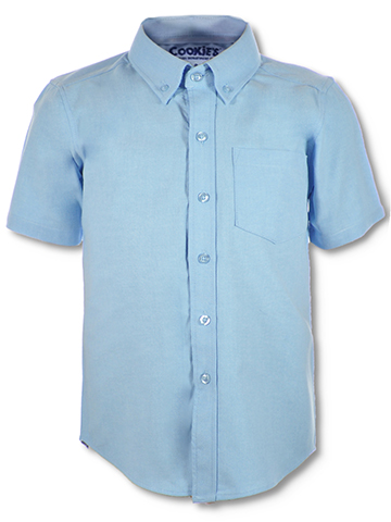 Cookie's Men's S/S Oxford Button-Up Shirt - CookiesKids.com