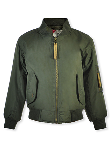 Spire Boys' Aviator Flight Jacket - CookiesKids.com