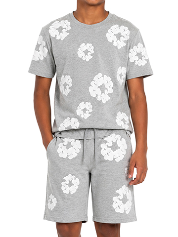 Galaxy Wreath Print Pajama Set - CookiesKids.com