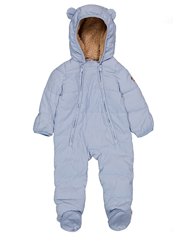 Huggies Baby Boys' Bear Ears Puffer Snowsuit - CookiesKids.com
