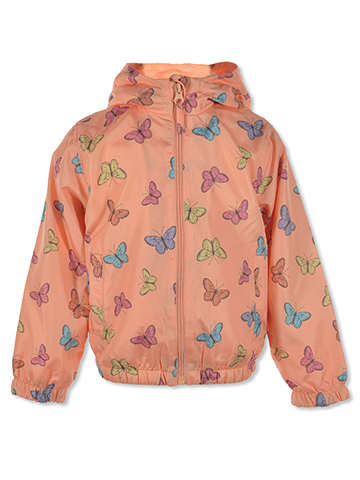 Pink Platinum Baby Girls' Spring Windbreaker Jacket - CookiesKids.com