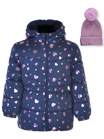 Pink Platinum Girls' 2-Piece Jacket & Cap Set - CookiesKids.com