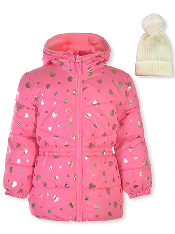 Pink Platinum Girls' 2-Piece Jacket & Cap Set - CookiesKids.com