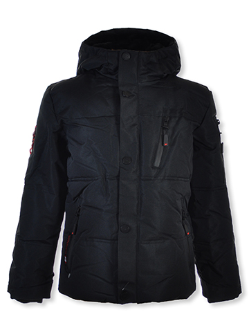 Canada Weather Gear Boys' Heavyweight Arctic Camo Puffer Jacket - CookiesKids.com