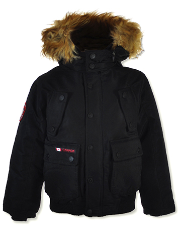 Canada Weather Gear Boys' Faux-Fur Parka - CookiesKids.com