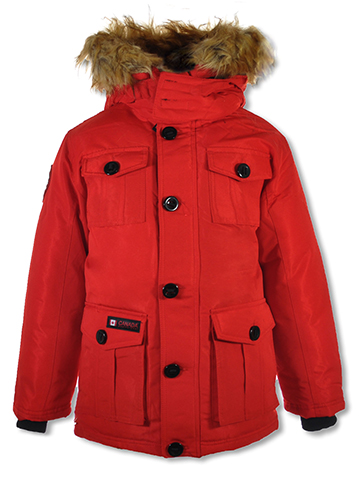 Canada Weather Gear Boys' Faux-Fur Parka - CookiesKids.com