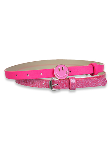 Cookie's Girls' 2-Pack Skinny Belts - CookiesKids.com