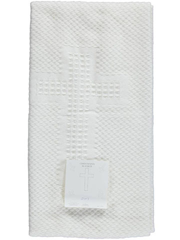Famous Brand “Frilly Edged” Baby Christening Blanket - CookiesKids.com