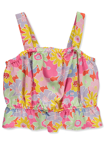 Jessica Simpson Girls' Floral Tank Top - CookiesKids.com
