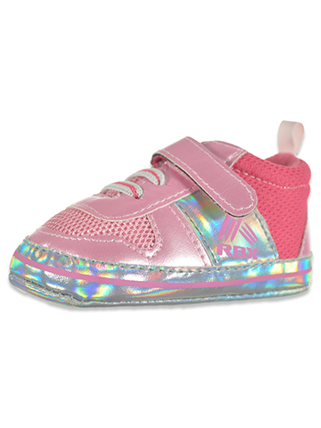RBX Baby Girls' Holofoil Sneaker Booties - CookiesKids.com