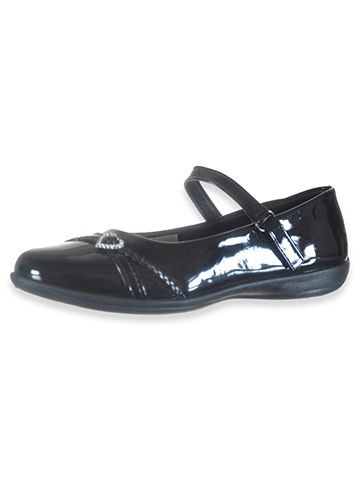 Josmo Girls' 1-Strap Patent Butterfly Dress Shoes - CookiesKids.com