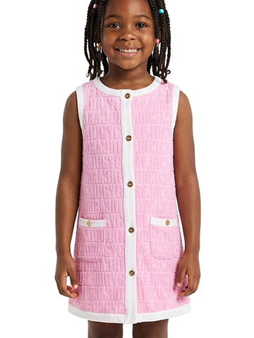 Juicy Couture Girls' Embossed Dress - CookiesKids.com