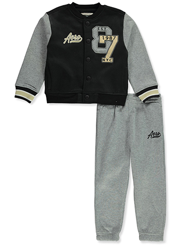 Aeropostale Boys' 2-Piece Joggers Set Outfit - CookiesKids.com