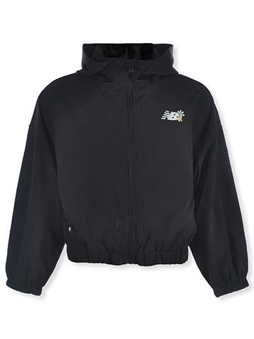 New Balance Girls' Woven Windbreaker Jacket - CookiesKids.com