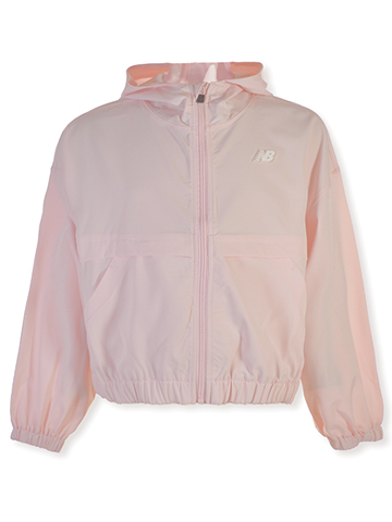New Balance Girls' Woven Windbreaker Jacket - CookiesKids.com