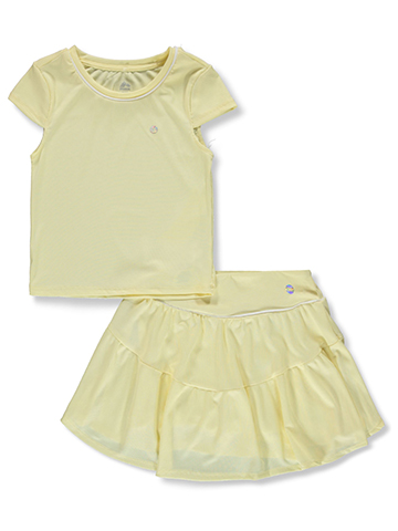 RBX Girls' 2-Piece Tennis Skorts Set Outfit - CookiesKids.com