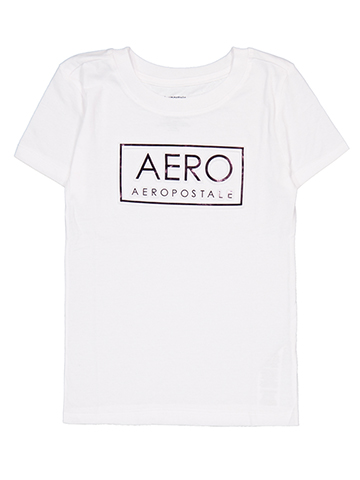 Aeropostale Girls' Logo Short Sleeve T-Shirt - CookiesKids.com