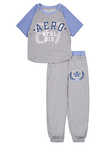 Aeropostale Boys' Athletic Division Pajama Set - CookiesKids.com