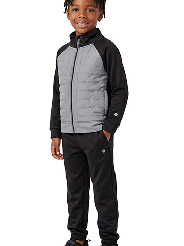 RBX Boys' Hybrid Puffer Jacket and Jog Set - CookiesKids.com