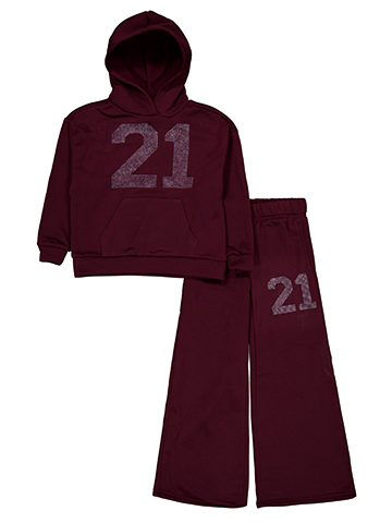 Forever 21 Girls' 2-Piece Rhinestone 