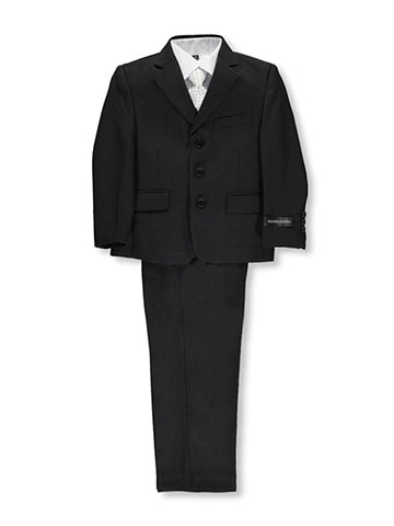 Kids World Little Boys' “Power Play” 5-Piece Suit (Sizes 4 – 7) - CookiesKids.com
