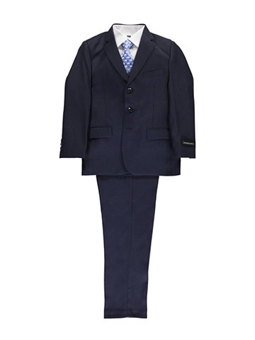 Kids World Big Boys' “C-Suite” 5-Piece Suit (Sizes 8 – 20) - CookiesKids.com
